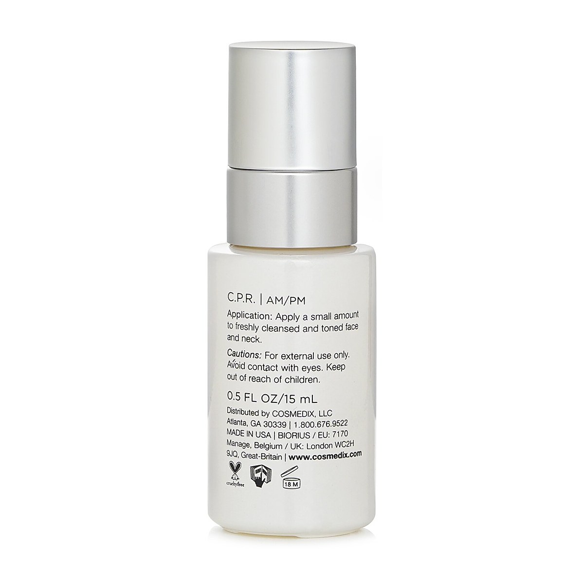 CosMedix C.P.R. Ser de Recuperare pentru Piele 15ml/0.5oz