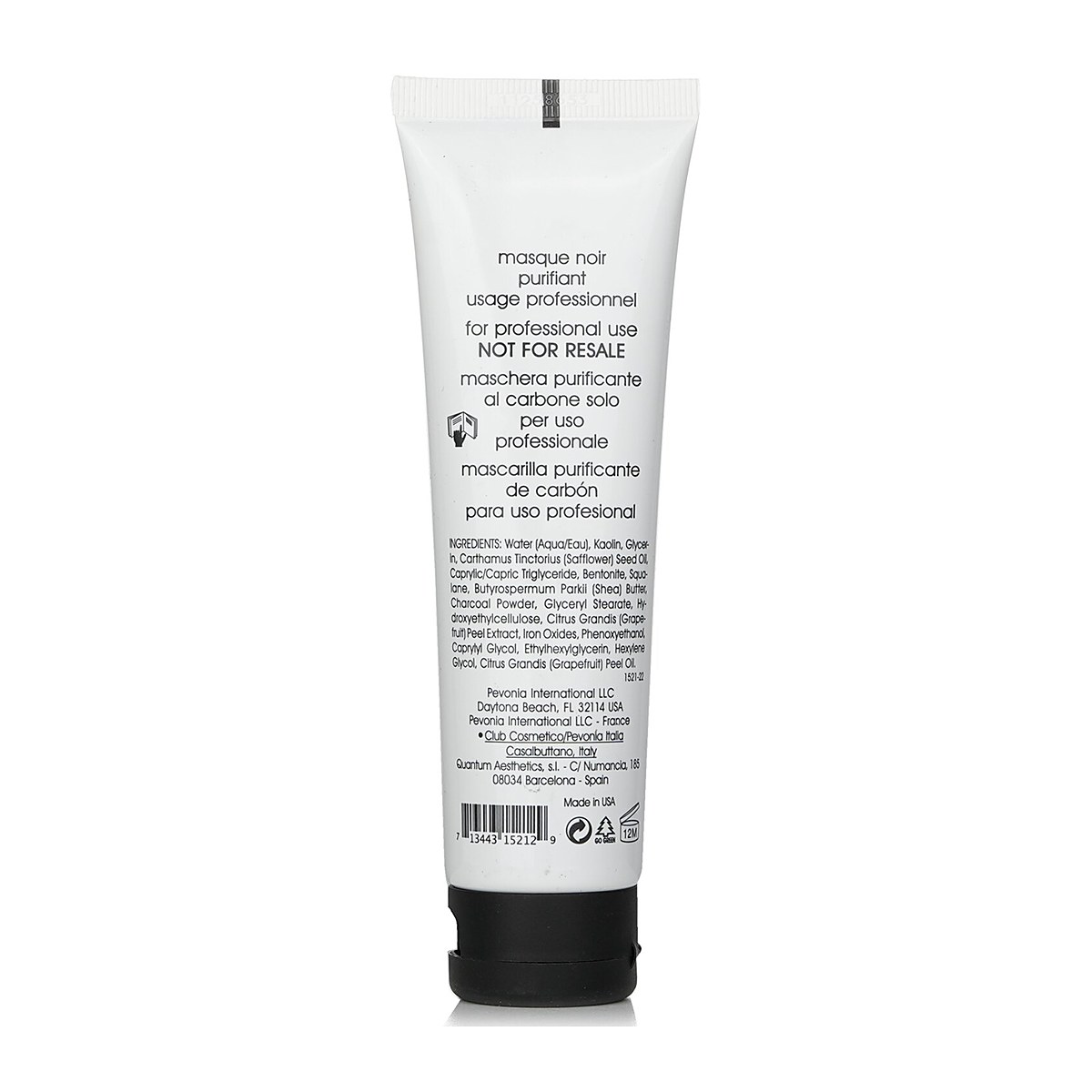 Pevonia Botanica Radiance Pure Skin Charcoal Mask (Salon Size) 100g/3.4oz