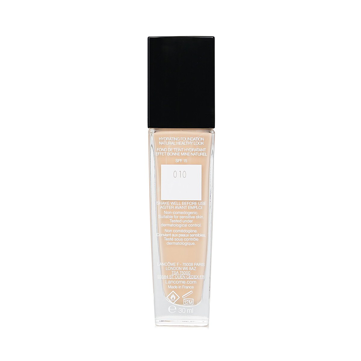 Lancome 뗑 미라클 하이드레이팅 파운데이션 010 30ml/1oz