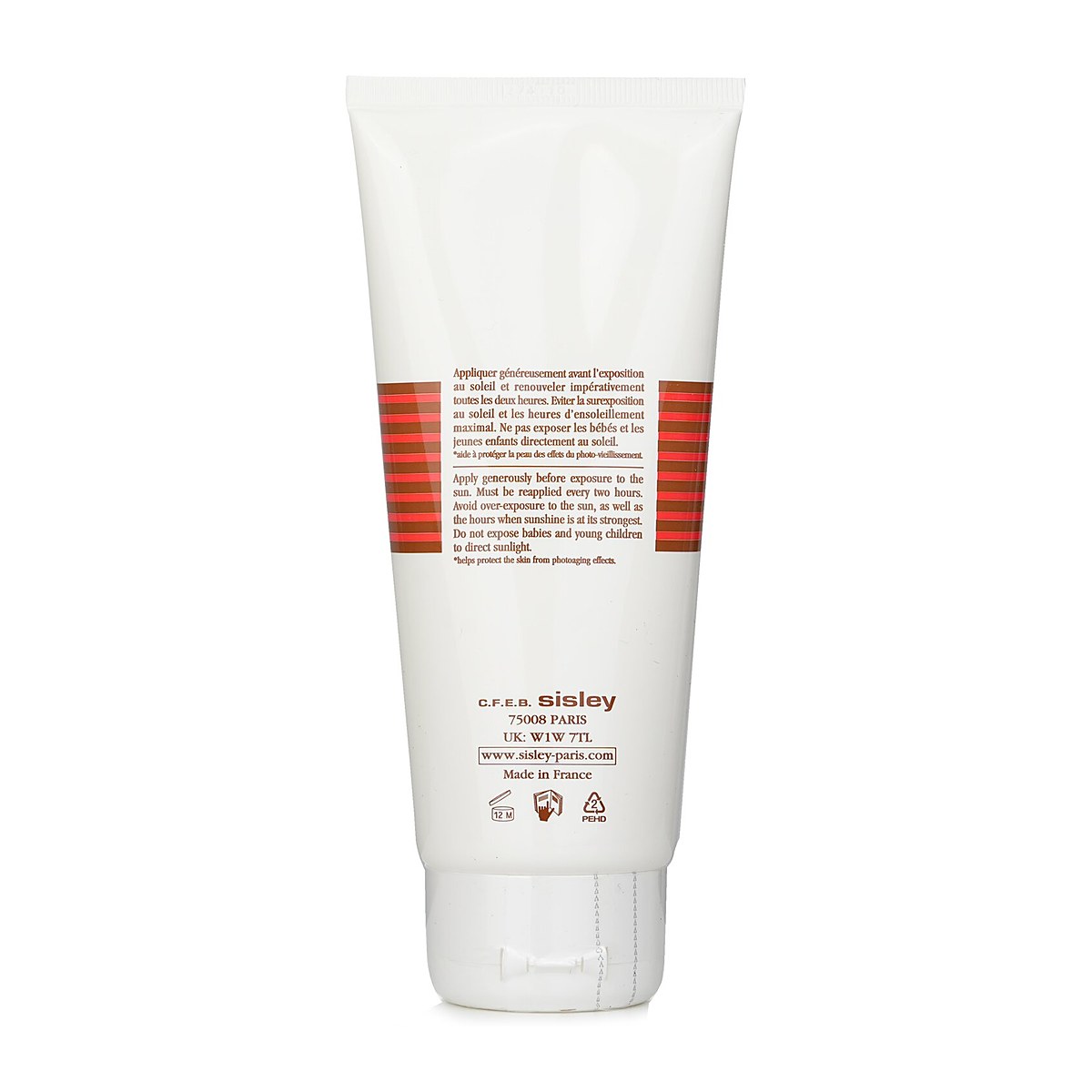 Sisley Super Soin Solaire Silky tělov&yacute; kr&eacute;m SPF 30 UVA vysok&aacute; ochrana 168105 200ml/6.7oz