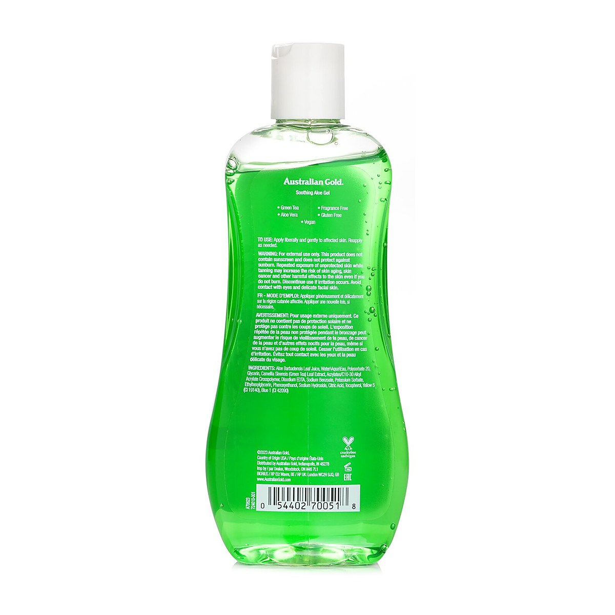 Australian Gold Soothing Aloe After Sun Gel 237ml/8oz