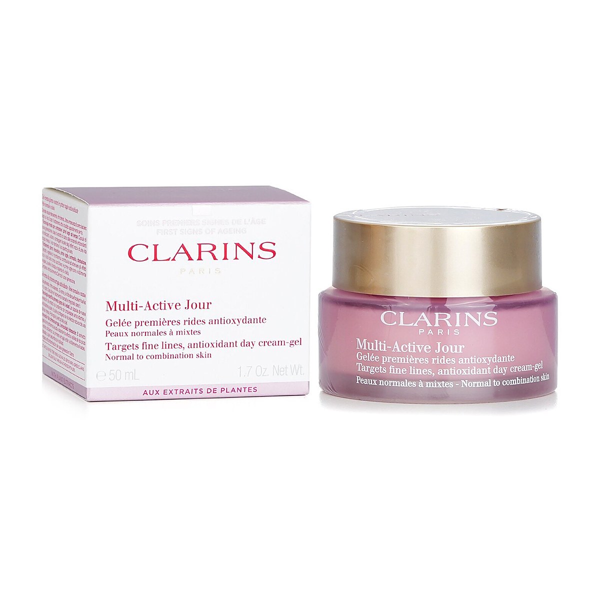 Clarins 賦活日間乳&mdash;&mdash;中性至混合性肌膚 50ml/1.7oz