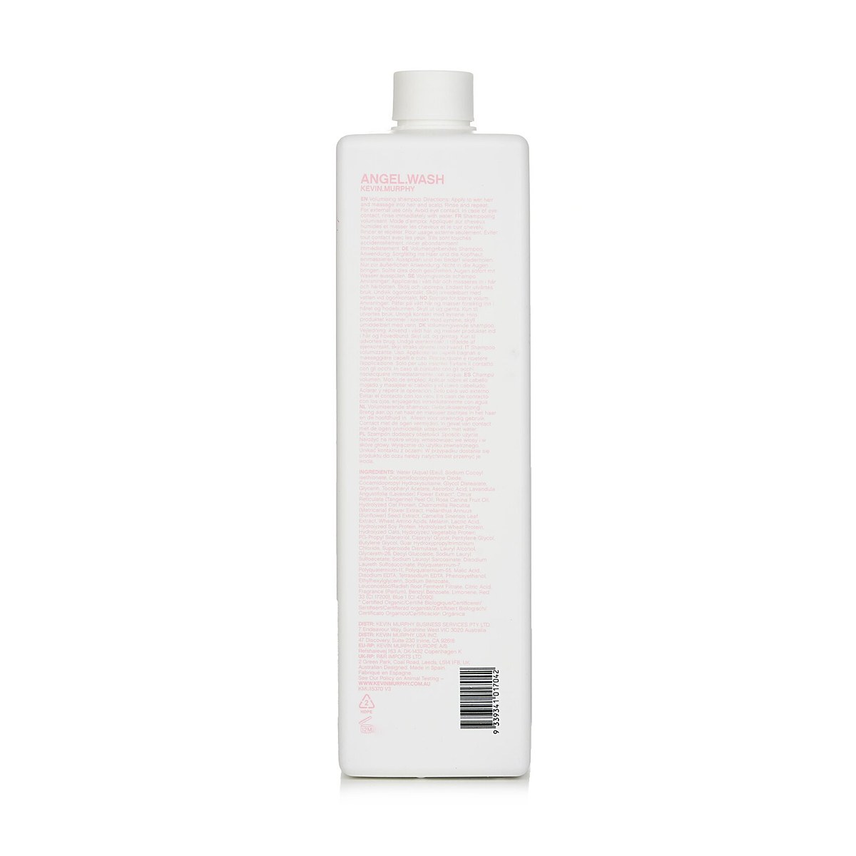 Kevin.Murphy Angel.Wash (A Volumising Shampoo - For Fine Coloured Hair) 1000ml/33.8oz