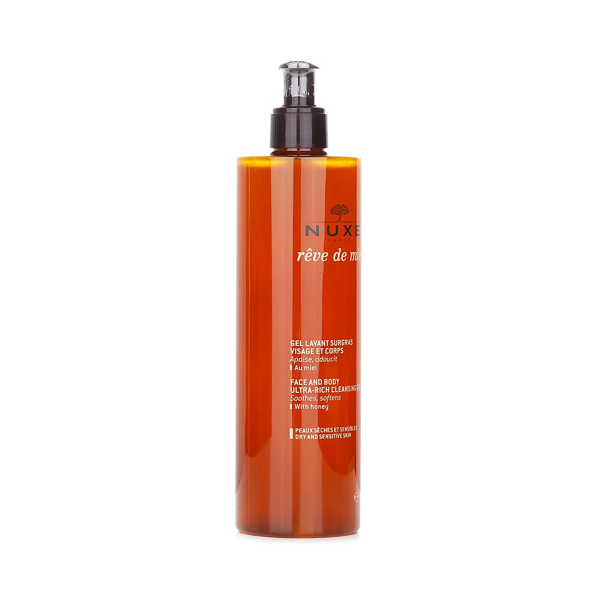 Nuxe Ultra bohat&yacute; čistic&iacute; gel na obličej a tělo (such&aacute; a citliv&aacute; pleť) 400ml/13.5oz
