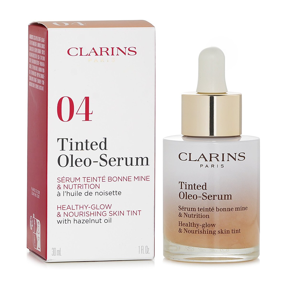 Clarins Tinted Oleo Serum Healthy Glow & Nourishing Tint Liquid Foundation 04 30ml/1oz