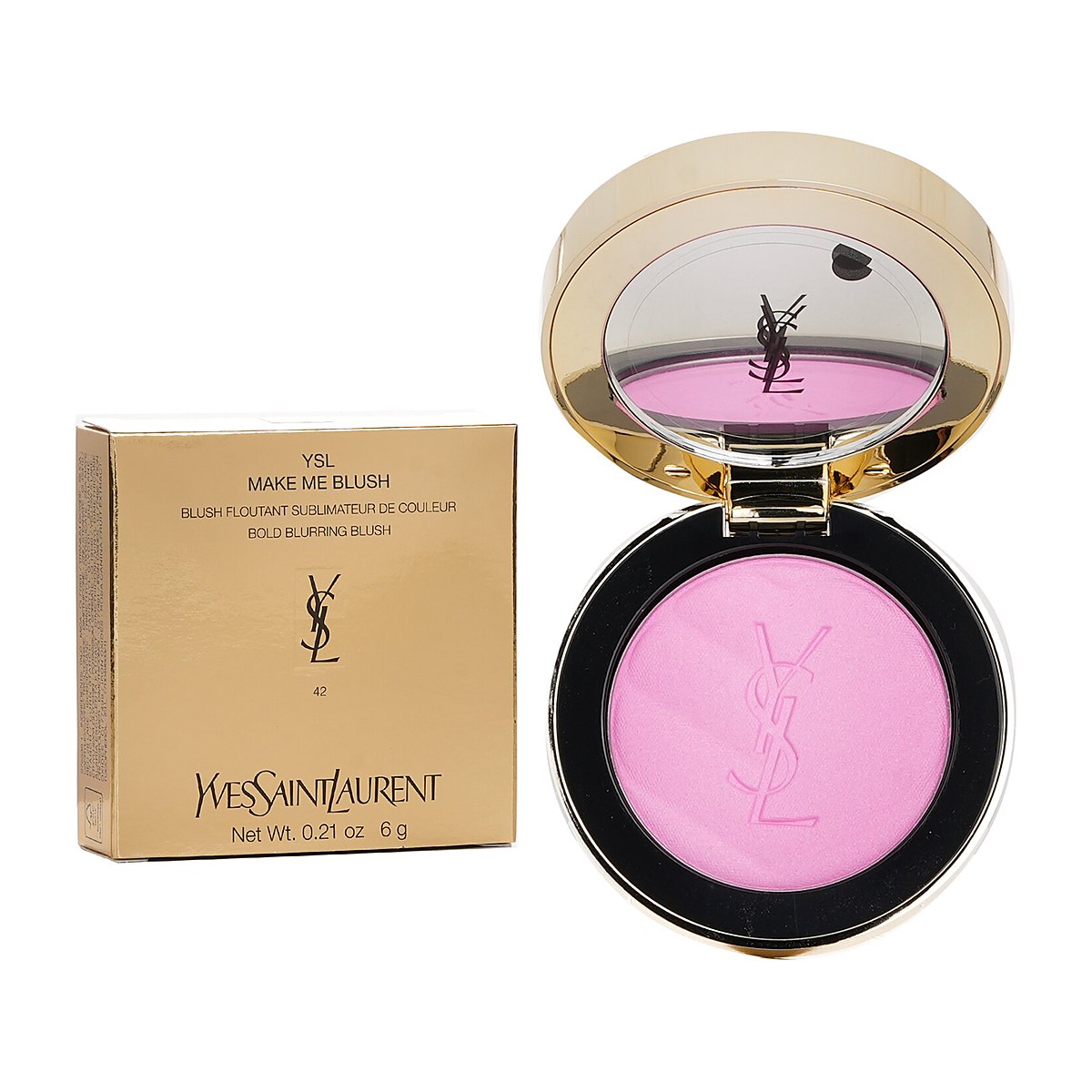 Yves Saint Laurent Make Me Blush Bold Blurring Blush 42 Babydoll Pink 6g