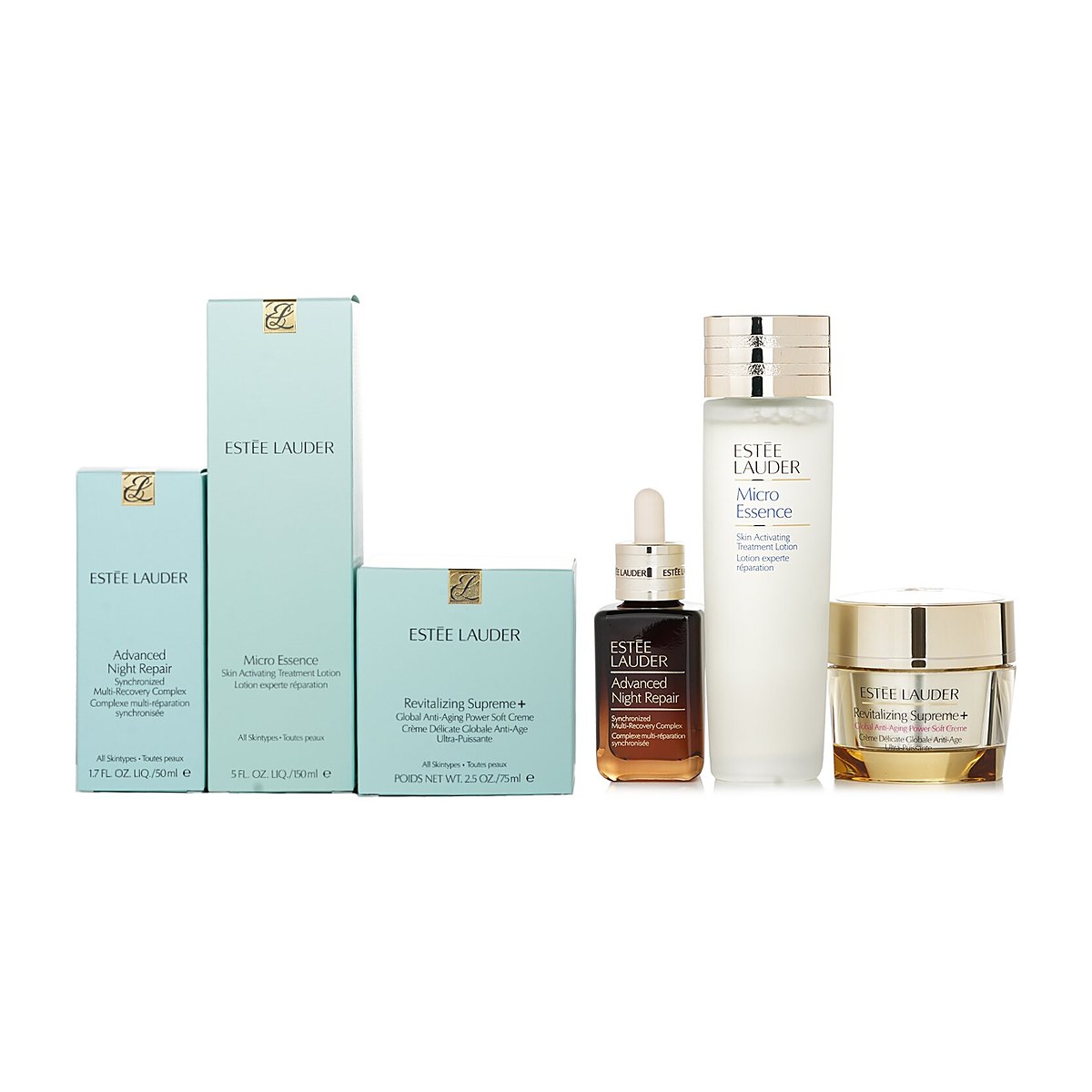 Estee Lauder Zestaw Advanced Night Repair Essentials: Advanced Night Repair 50ml+ Micro Essence 150ml+ Revitalising Supreme+ Creme 75ml 3pcs