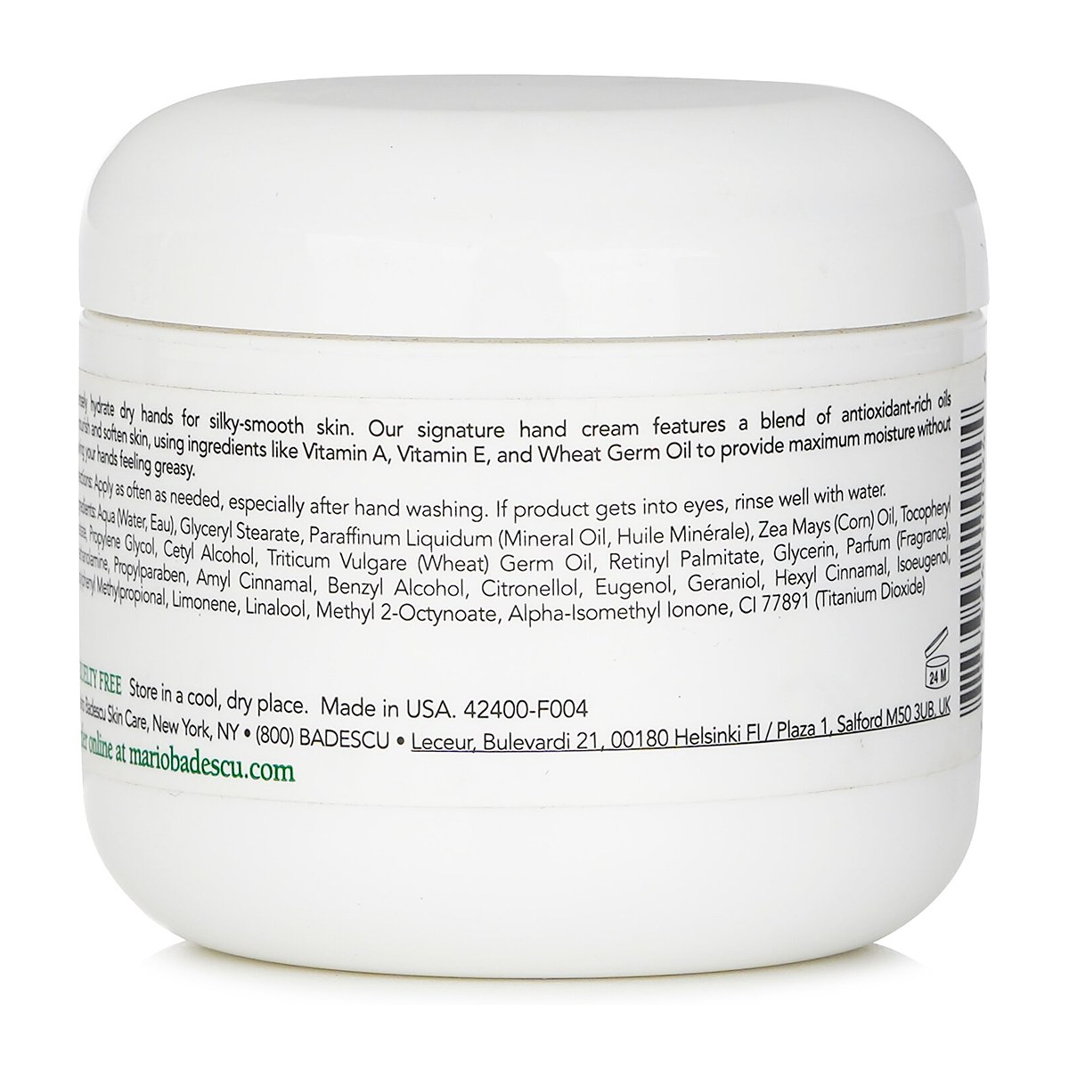 Mario Badescu Special Hand Cream with Vitamin E - for alle hudtyper 113g/4oz