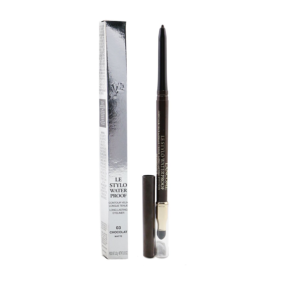 Lancome Le Stylo Waterproof Eyeliner 03 Chocolat (Matte) 0.35g/0.012oz